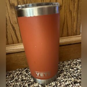 YETI Burnt Orange Tumbler